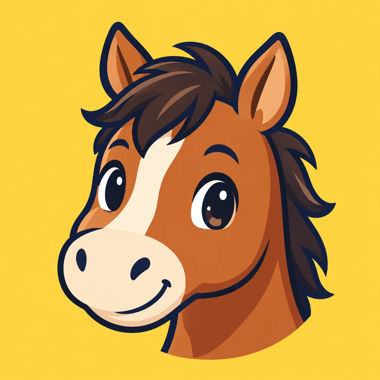 うま10の馬のマスコット